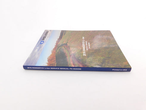 POLARIS SERVICE MANUAL BOOK 2016 RANGER EV LI-ION OEM GENUINE 9926596