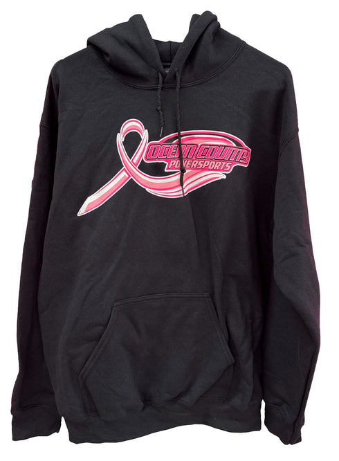 Ocean County Powersports Limited Edition Breast Cancer Hoodie - PICK COLOR/SIZE