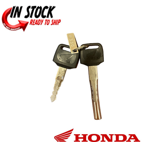 HONDA IGNITION LOCK SET 2 KEYS GAS CAP 2023-2025 XR150L OEM NEW 35010-KRH-J00