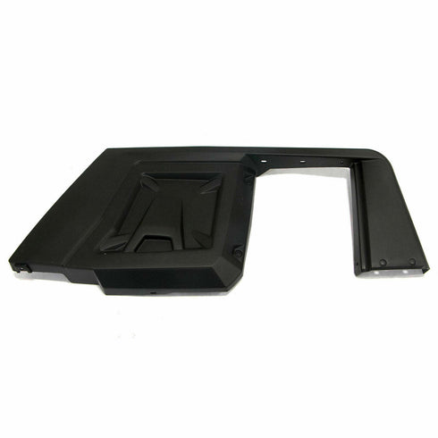 Polaris Fender, Rear, Left Side, Gloss Black, Genuine OEM Part 5437566-070