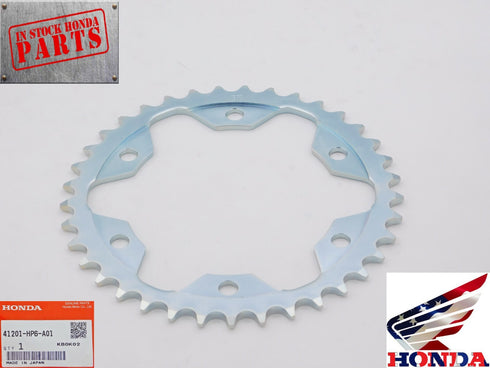 HONDA REAR SPROCKET 37T TRX700XX TRX 700XX OEM 2008-2009 41201-HP6-A01