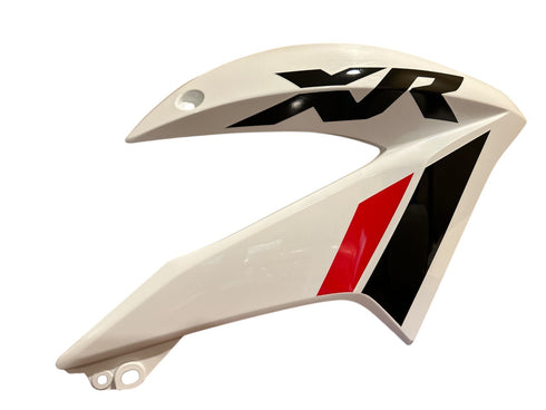 HONDA RIGHT SIDE FUEL TANK SHROUD SET 2023-2024 XR150L WHITE 19100-KRH-J00ZB
