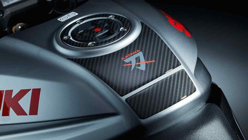 2020 - 2024 SUZUKI KATANA CARBON TANK PAD OEM GENUINE 990D0-07L01-CRB