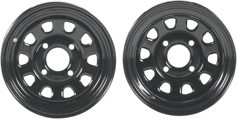 ITP Delta Steel Wheel - Front/Rear - Black - 14x7 - 4/110 - 2+5 1425544014B