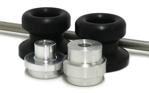 Front Axle Sliders Black