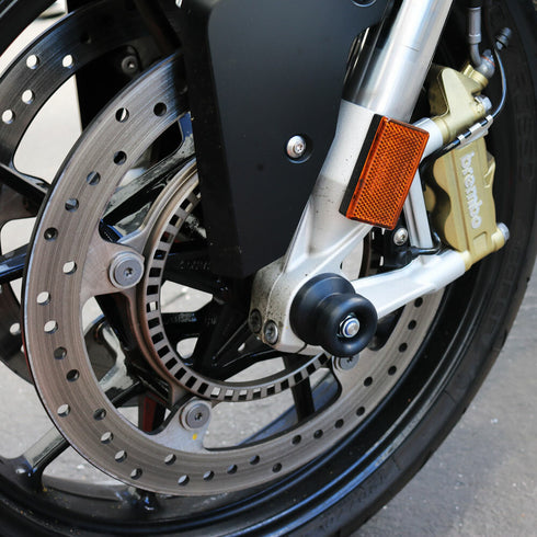 Front Axle Sliders Black