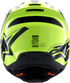 ALPINESTARS Sm3 Heat Helmet Yellow Fluo/Black Glossy Sm - 482-00121S