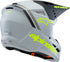 ALPINESTARS Sm3 Youth Radium Helmet Gry/Blk/Ylw Fluo Matte Ys - 482-00086YS