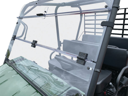 QuadBoss 09-22 Kawasaki KAF620M Mule 4010 4x4 Windbreak Folding Windshield