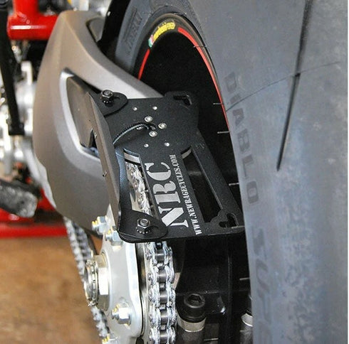 NEW RAGE CYCLES Side Mount License Plate Duc - 565-0181