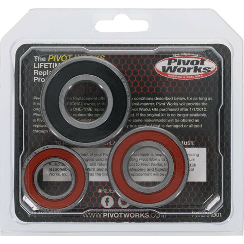 PIVOT WORKS Wheel Bearing Kit Premium - 22-51056P