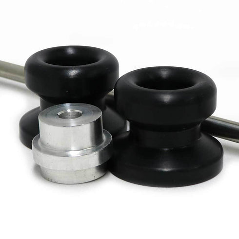 Front Axle Sliders Black