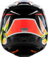 ALPINESTARS Sm3 Youth Wurx Helmet Blk/Ylw Fluo/Blue/Red Yl - 482-00087YL