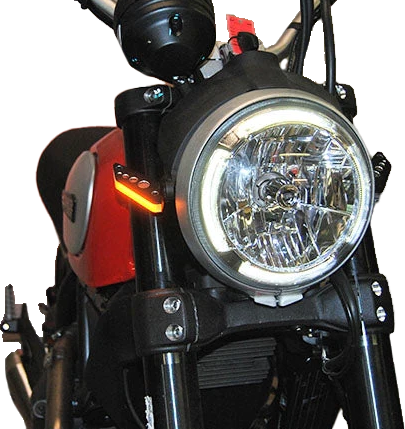 NEW RAGE CYCLES Front Led Turn Signals Duc - 565-0225