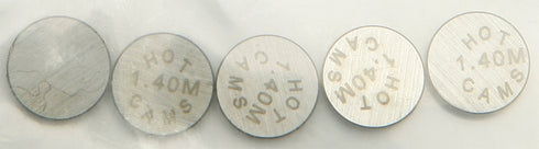 HOT CAMS Valve Shims 7.48x1.40mm 5/Pk - 68-748140