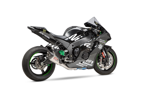 YOSHIMURA Exhaust Race At2 3/4 Sys Ss/Cf Kaw - 960-13019