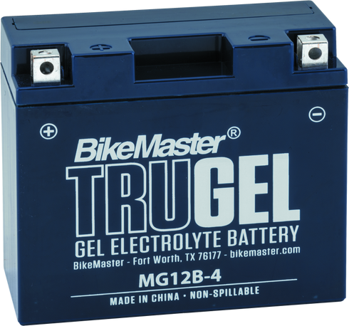 BikeMaster TruGel Battery - MG12B-4