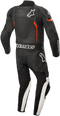 ALPINESTARS Youth GP Plus 1-Piece Leather Suit - Black/White/Red Fluorescent - US 24 / EU 130 31405181231130