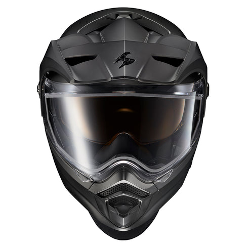SCORPION EXO Exo At960 Cold Weather Helmet Matte Black Md (Dual Pane) - 75-2369M