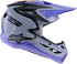 ALPINESTARS Jettson Sm3 Helmet Gry/Purp/Blk Glossy Lg - 482-00194L