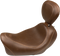 MUSTANG Seat - Wide Tripper™ Solo - with Backrest - Smooth - Brown 79796