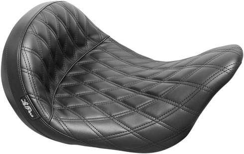 LE PERA Monterey Sport Solo Seat - Double Diamond - Black - FL '08-'22 LK-697SPDD
