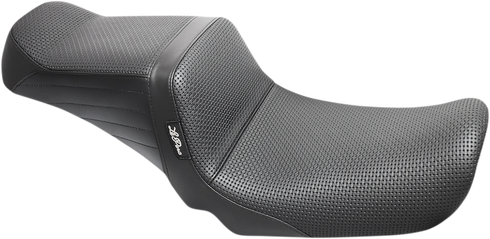 LE PERA Tailwhip Seat - Basketweave - Black - FXD '06-'17 LK-581BW