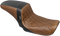LE PERA Kickflip Seat - Diamond - Black/Brown - FXD '06-'17 LK-591DMBRNBK