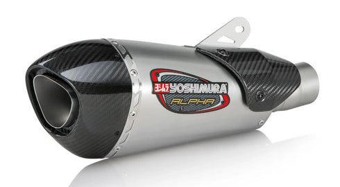 YOSHIMURA Exhaust Street Alpha T Slip On Ss Ss Cf Works - 960-1174