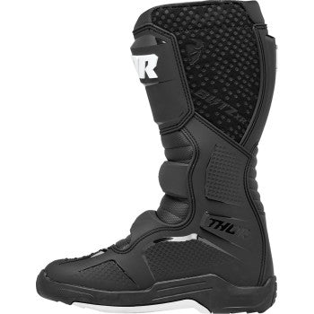 THOR BLITZ XR MOTOCROSS MX DIRTBIKE BOOT BLACK/WHITE SIZE 10