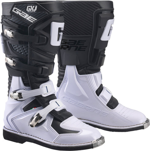 GAERNE Gx J Boots Black/White Sz 03 - 480-60103