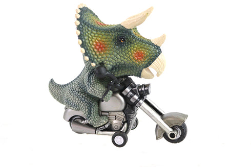 V-Twin Big Head Triceratops Dinosaur Rider Toy - 68-0013