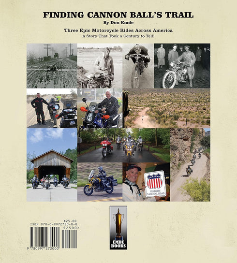 V-Twin Hard Cover Finding Cannonball Trail Book - 68-0018