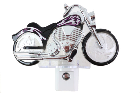 V-Twin Motorcycle Night Light - 68-0057
