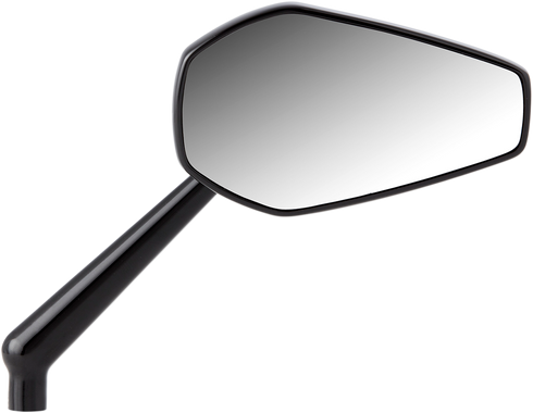 ARLEN NESS Mirror - Mini/Stocker - Side View - Hexagon - Black - Right 13-158