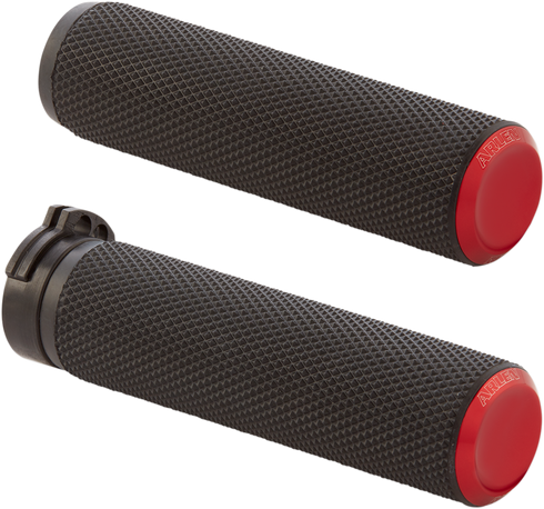 ARLEN NESS Knurled Grips - Cable - Red 07-336