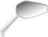 ARLEN NESS Mirror - Mini/Stocker - Side View - Hexagon - Chrome - Right 13-159