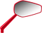 ARLEN NESS Mirror - Mini/Stocker - Side View - Hexagon - Red - Right 13-155