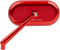 ARLEN NESS Mirror - Side View - Oval - Red - Left 13-176
