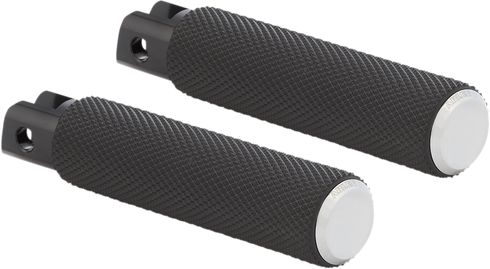ARLEN NESS Knurled Foot Pegs - Chrome - FX/FL '18-'25 07-940