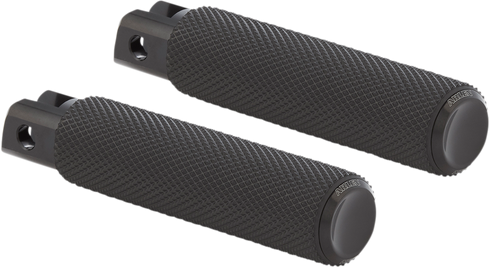 ARLEN NESS Passenger Knurled Foot Pegs - Black - FL/FX '18-'25 07-943