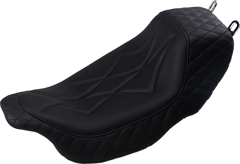 MUSTANG Revere Solo Seat - Diamond - Black - FL '08-'25 75130