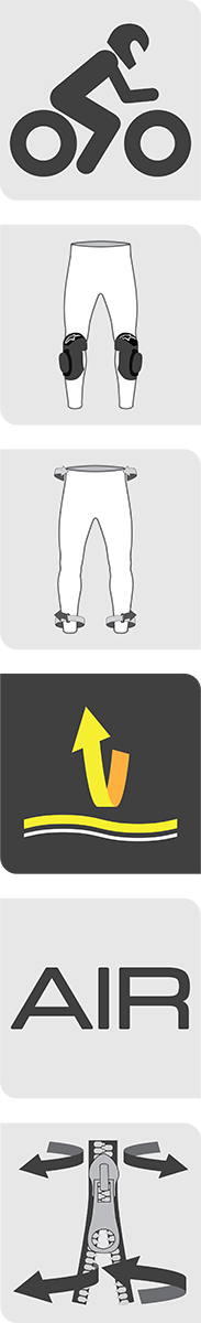 ALPINESTARS Ramjet Air Pants - Black - 2XL 3324517-10-2X