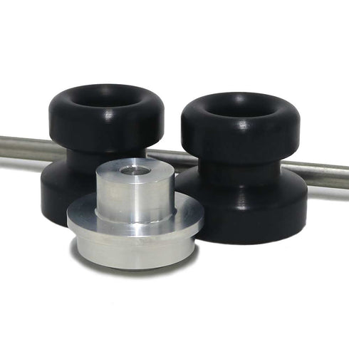 Front Axle Sliders Black
