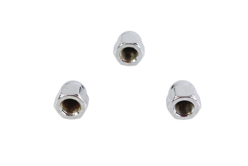 Colony Chrome Acorn Nut Fine 3/8 inch-24 Thread - 6934-3