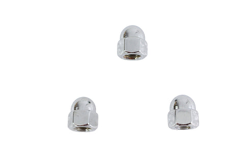 Colony Chrome Acorn Nut Fine 3/8 inch-24 Thread - 6934-3