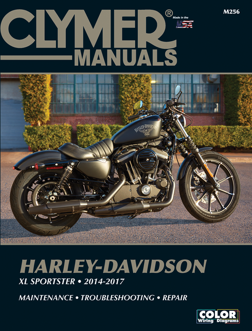 CLYMER Manual - Harley-Davidson - XL Sportster '14-'17 CM256