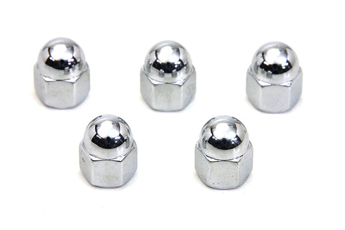 Colony Chrome Acorn Nut 1/4 inch-20 Coarse Thread - 6942-5