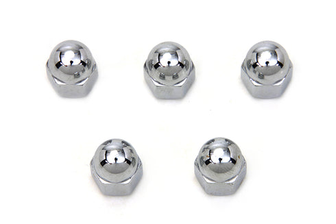 Colony Chrome Acorn Nut 1/4 inch-20 Coarse Thread - 6942-5