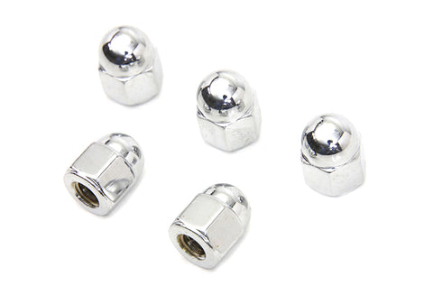 Colony Chrome Acorn Nut 1/4 inch-20 Coarse Thread - 6942-5